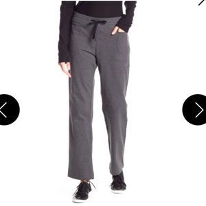 James Perse Sz 0 Gray Drawstring Front Pocket Pant